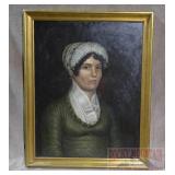 Festus Foster Original Oil on Board Portrait.