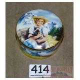 Shirley Temple "Heidi" Dresser Box.