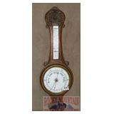 Vintage Barometer W/ Fancy Carved CAse.