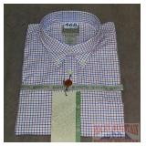 New Men's Beretta Long Sleeve Dress Shirt, XXL.