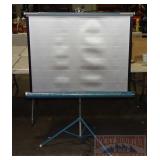 Vintage Da-Lite Projection Screen.
