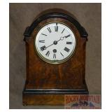 Vintage French Dome Top Mantle Clock.