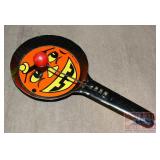 Cool Vintage Tin Litho Halloween Noise Maker.