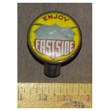 Vintage 'Enjoy Eastside' Beer Ball Tap Handle.