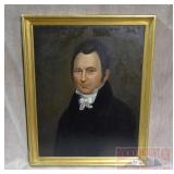 Festus Foster Original Oil on Board Portrait.