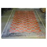 Tightly Woven 10'8'X9'4' Persian Style Rug.