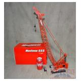 Manitowaoc 555 Die Cast Crane W/ Box.