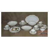 Beautiful Vintage "Brighton"  China Luncheon Set.