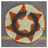 Wonderful Hand Woven Native Am. Style Basket, 14'.