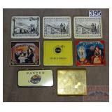 Assortment of Vintage Cigarette Tins.