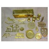 Brass Wall Hooks, Vases, Planter & More.