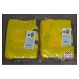 2 New Yellow Nylon Market  Bags,