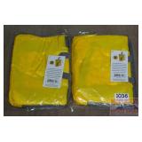 2 New Yellow Nylon Market  Bags,