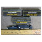 3 Tac Force Folding Knives W/ Aluminum Handles.