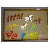 Vintage Plastic Cowboys & Indians.