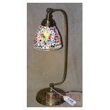 Beautiful Hand Made Mosaic Desk Lamp.