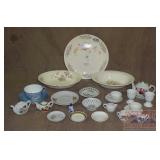 Porcelain Advertising Plate, Cups/Saucers & More.