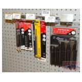 Chisels & Punches - Mayhew 8 pkgs (1 Olympic pin p