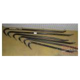 Used Tools - 6 Pry bars