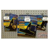 Spyder Scrapers - approx 22ct 6" (2-4", 1- 1/16")