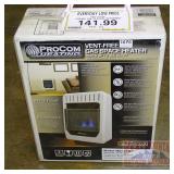 ProCom Heating Vent Free, Natural Gas Gas space He