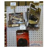 3 Powermate PX Blow gun, 1 King Air Angle grinder