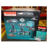 Makita 18v Compact Lithium ion Cordless 2 pc. Comb