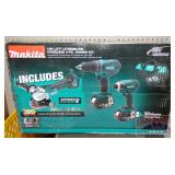 Makita 18v LXT Cordless 3pc. Combo Kit, lithium io