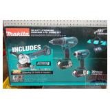 Makita 18v LXT Cordless 3pc. Combo Kit, lithium io