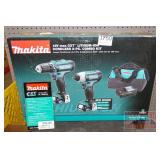 Makita 12v CXT Lithium ion Cordless 2 pc. Combo Ki