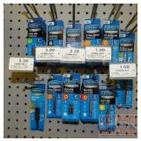 Century Drill Bits - approx. 44 pkgs. Various styl