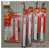 Milwaukee Sawzall Blades, 9 pkgs