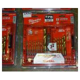 Milwaukee Drill Bit sets, 4