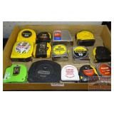 Used - Tape Measures, 14 various types