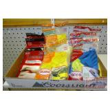 9 pkgs cleaning, scrubbing gloves