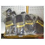 12-3ct pkgs Work Gloves, brown Jersey