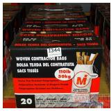 Contractor bags, 4x