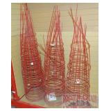 Tomato cages, red approx. 25