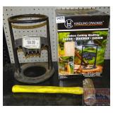 Kindling Cracker, solid cast iron, store display w