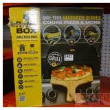 Flame Box Grill Pizza Oven 12"