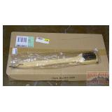 Box of 12ct 18" wooden handled Grill brushes