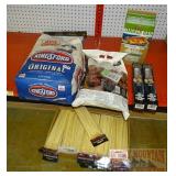 Grilling Supplies - 15lb Bag Kingston Charcoal, 7l