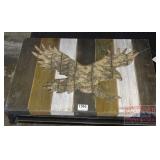 Regal Art Décor Wall Eagle, Wooden 23.5"wx16"h