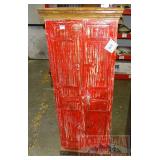 Furniture - Cabinet - Rustic red Double door, 24"w