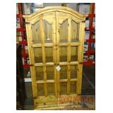 Furniture - Cupboard Curio Cabinet, 39"wx19"dx80"h