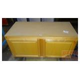 Furniture - 2 door cabinet, 48"wx25"dx21.5"h