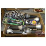 Flashlights - 13 - 7 Vector, 1 Hawk, 5 mini