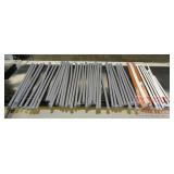 Approx 50 Poly Risers, flexible sink tubes