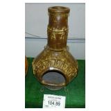 Chimenea W/ Stand.  40" high.