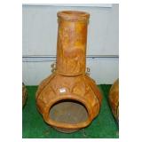 Chimenea W/ Stand.  40" high.